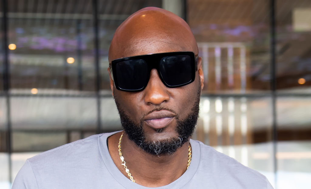 Lamar Odom Celebrity Boxing Contract Signing