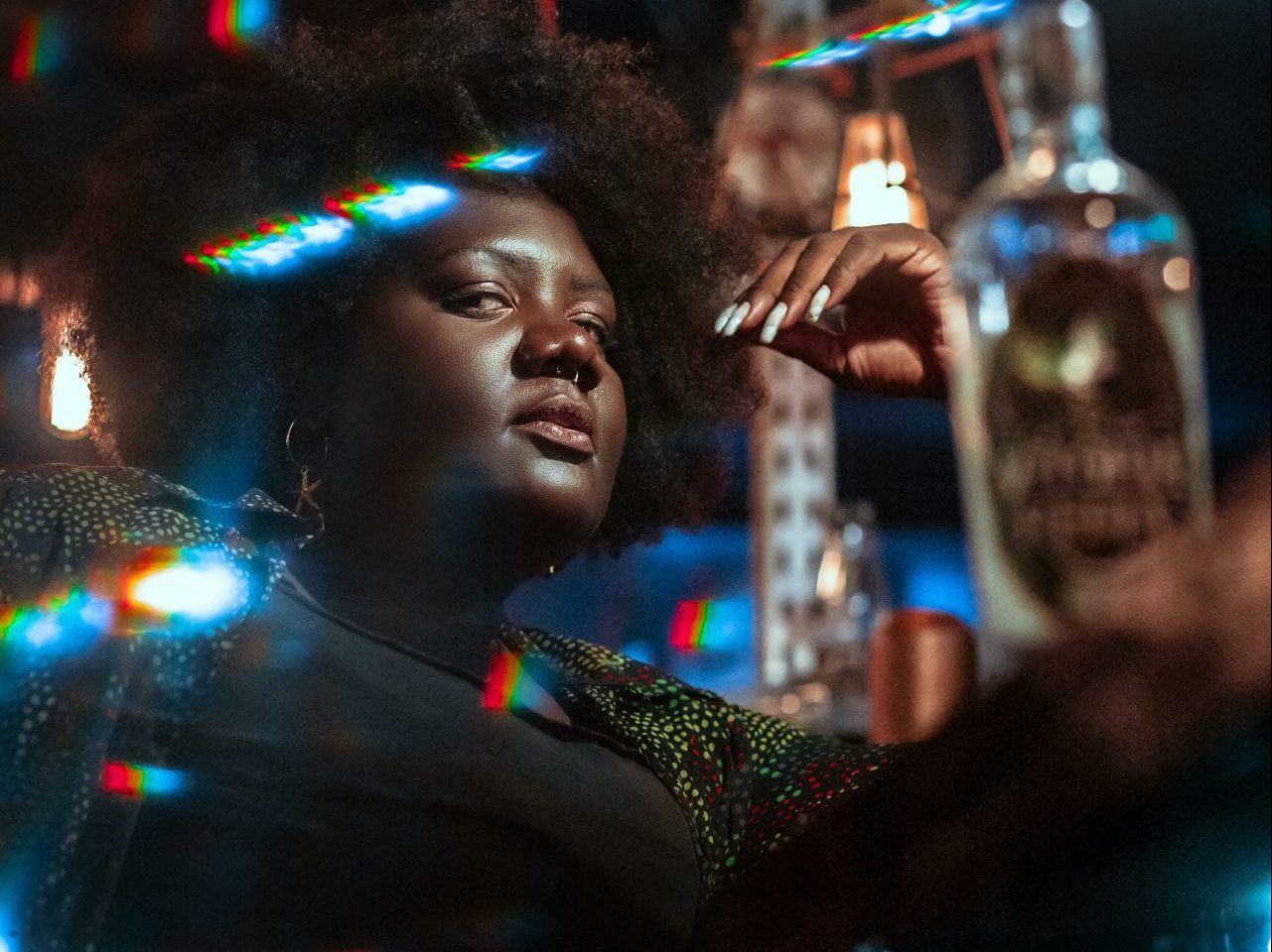 Black woman nightclub