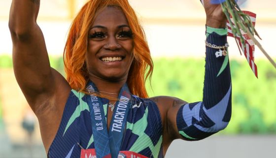 Sha'Carri Richardson at the 2020 U.S. Olympic Track & Field Team Trials - Day 2