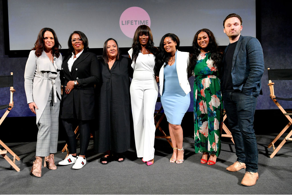 The Executive Producers And Survivors Featured In Lifetime's "Surviving R Kelly" Attend The Emmy FYC Screening At The Paley Center For Media In New York