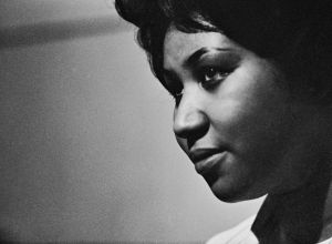 Recording of Aretha Franklin's Album 'This Girl's in Love with You' At Atlantic Studios