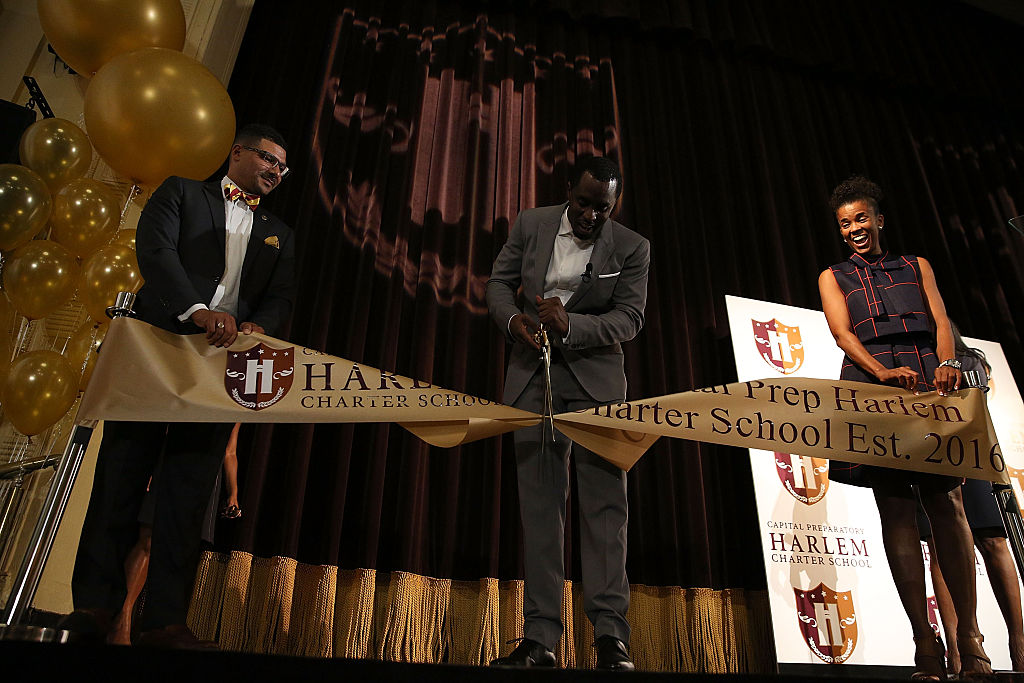 Sean "Diddy" Combs Officially Opens Capital Prep Harlem Charter School