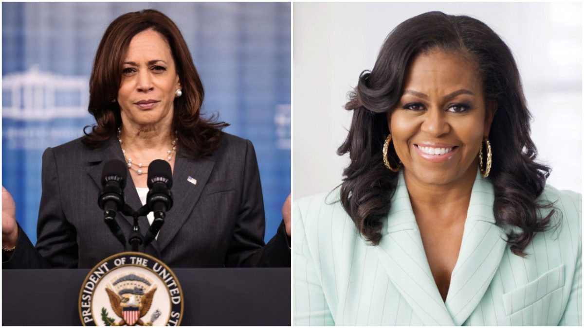 Michelle Obama, Kamala Harris
