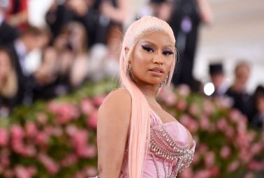 Nicki Minaj at The 2019 Met Gala Celebrating Camp: Notes on Fashion.