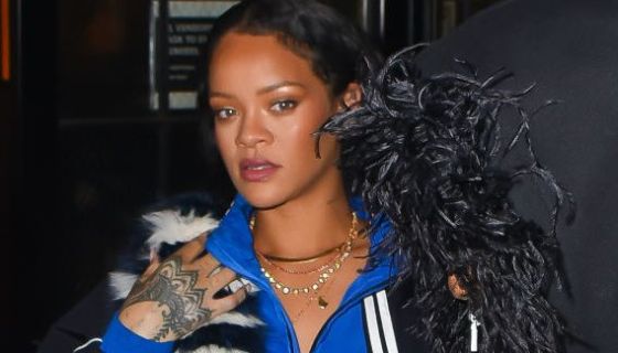 Rihanna Sighting In New York City.