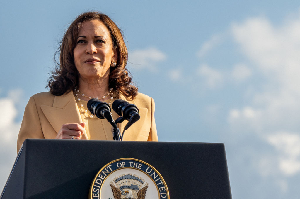 Kamala Harris speaks at the 57th Anniversary Of March Across the Edmund Pettus Bridge Remembered In Selma