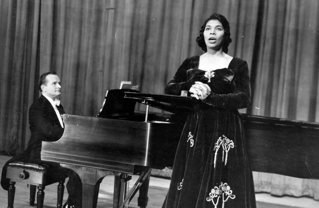 Marian Anderson Singing