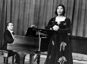 Marian Anderson Singing