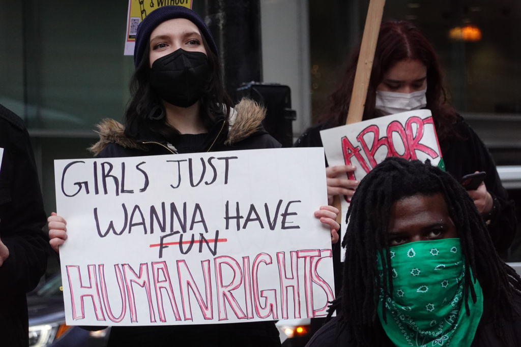 People In Cities Across America Rally On International Women's Day