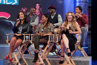 Cast of The Best Man on 106 & Park