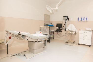 An operating room inside Planned Parenthood.