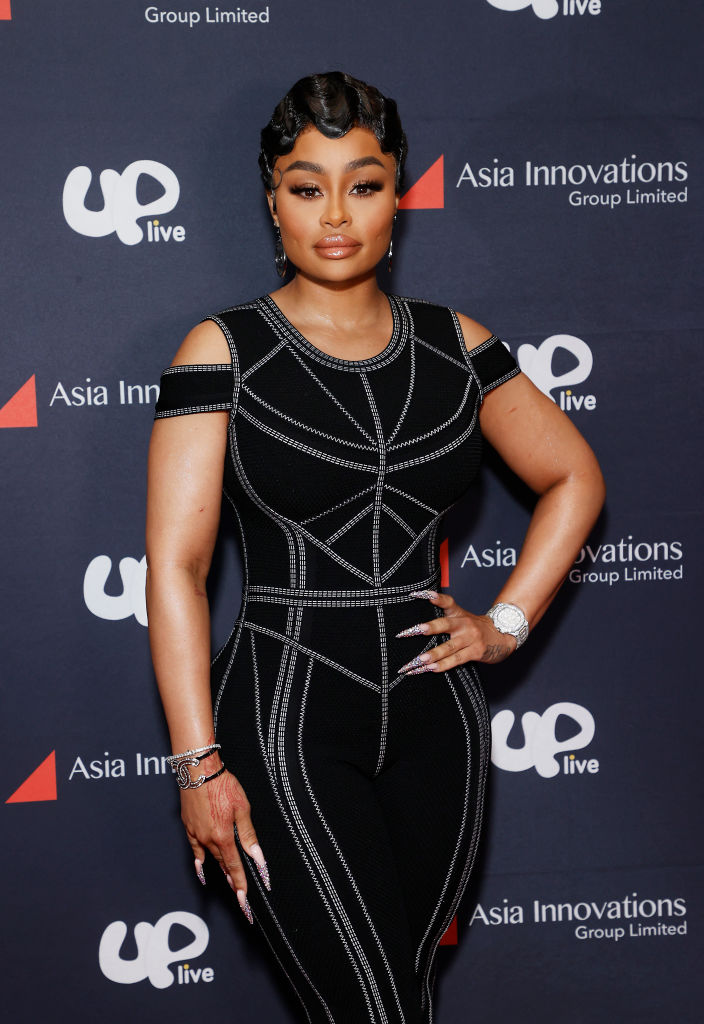 Blac Chyna at the Launch Press Event Announcing Grammy-Winner Paula Abdul As Celebrity Judge For Upcoming Uplive WorldStage Global Singing Competition