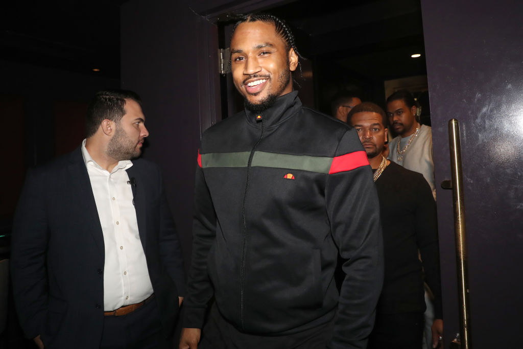 Trey Songz Visits Sapphire New York