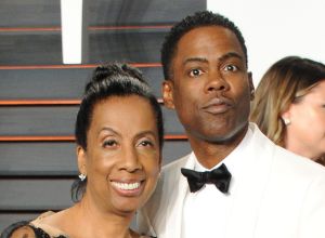 Chris Rock and Rose Rock at the 2016 Vanity Fair Oscar Party Hosted By Graydon Carter - Arrivals