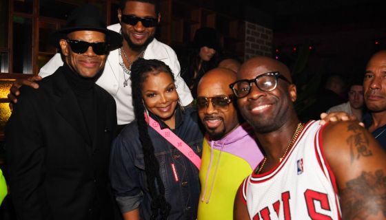 Janet Jackson's Surprise Birthday Bash At On The Record At Park MGM In Las Vegas