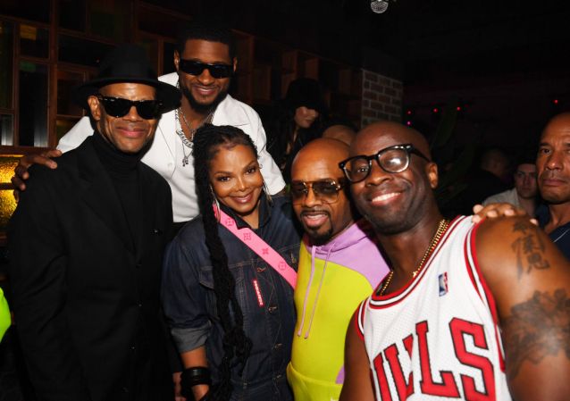 Janet Jackson's Surprise Birthday Bash At On The Record At Park MGM In Las Vegas