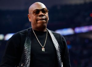 Dave Chappelle at the 2022 NBA All-Star Game