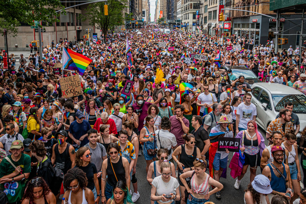 what is the route of the nyc gay pride parade