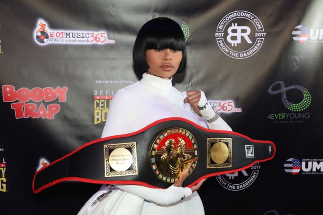 Blac Chyna Celebrity Boxing