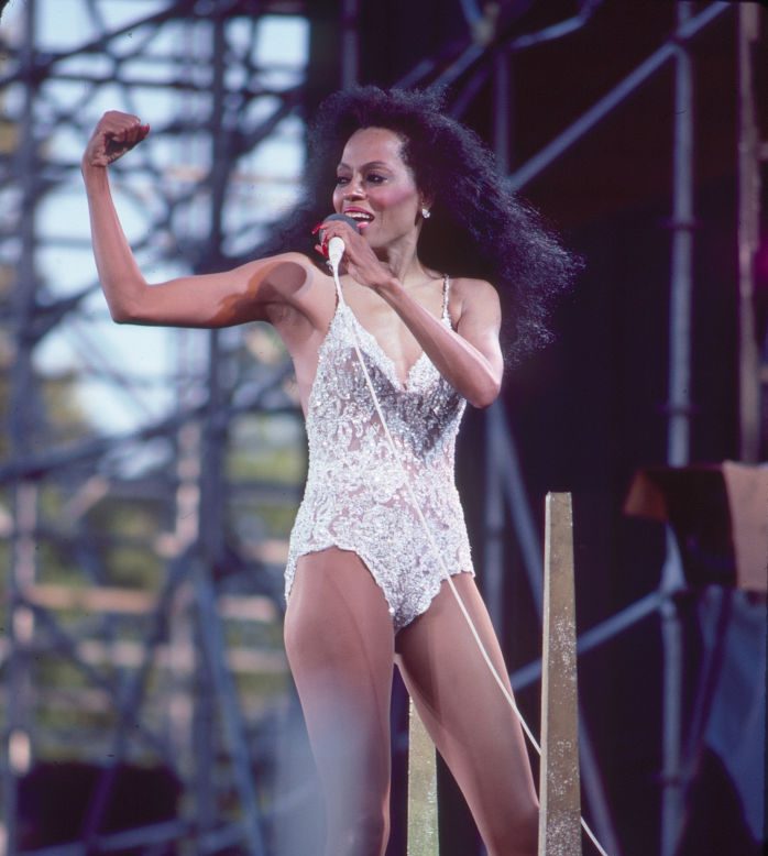 Diana Ross Performs In Central Park