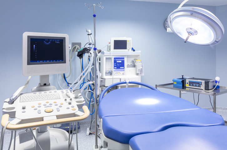 Empty Modern Delivery Room