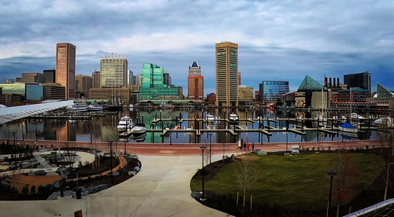 Downtown Baltimore is one of the best cities for Black women