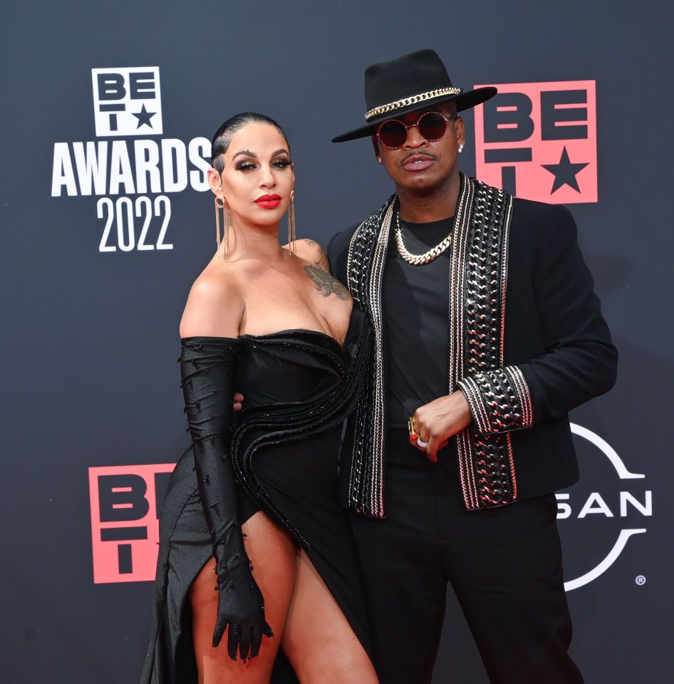 Ne-Yo and Crystal Renay at the 2022 BET Awards - Arrivals