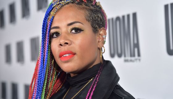 Kelis at the UOMA Beauty Launch Event