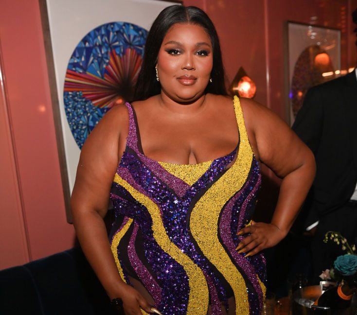 Lizzo at the Atlantic Records BET Awards 2022 After Party