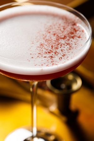 Juniper Manhattan Cocktails - stock photo