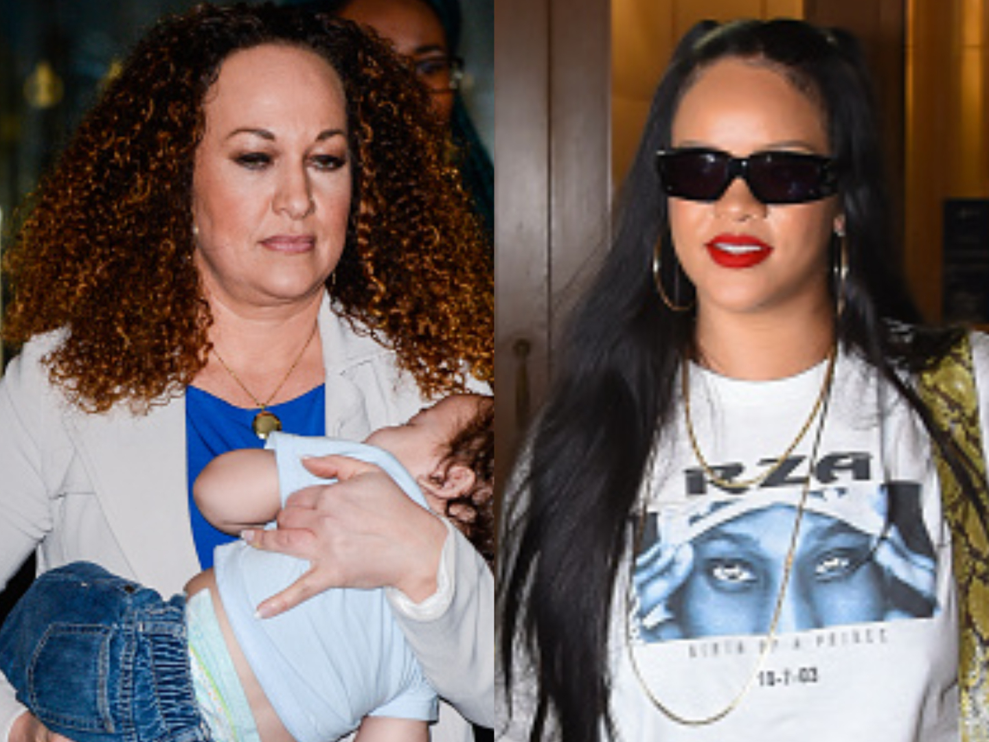 rachel dolezal, rihanna