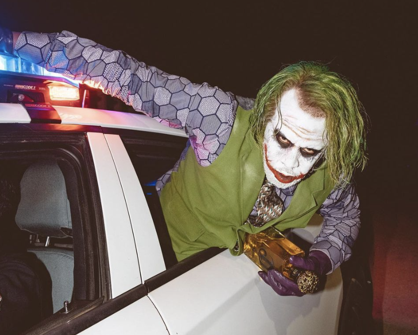 Diddy as The Joker, Halloween 