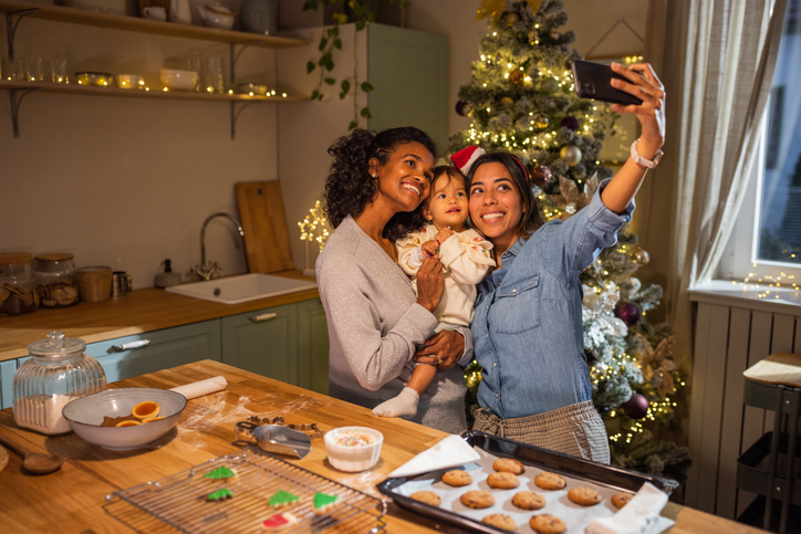 Christmas baking
