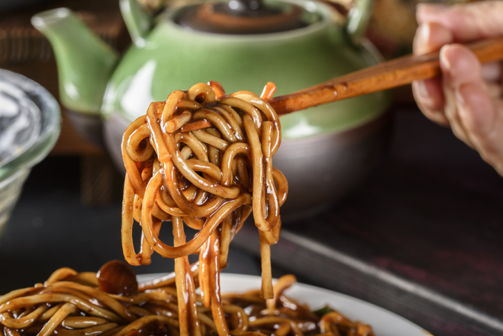 Noodle with Black bean Sauce