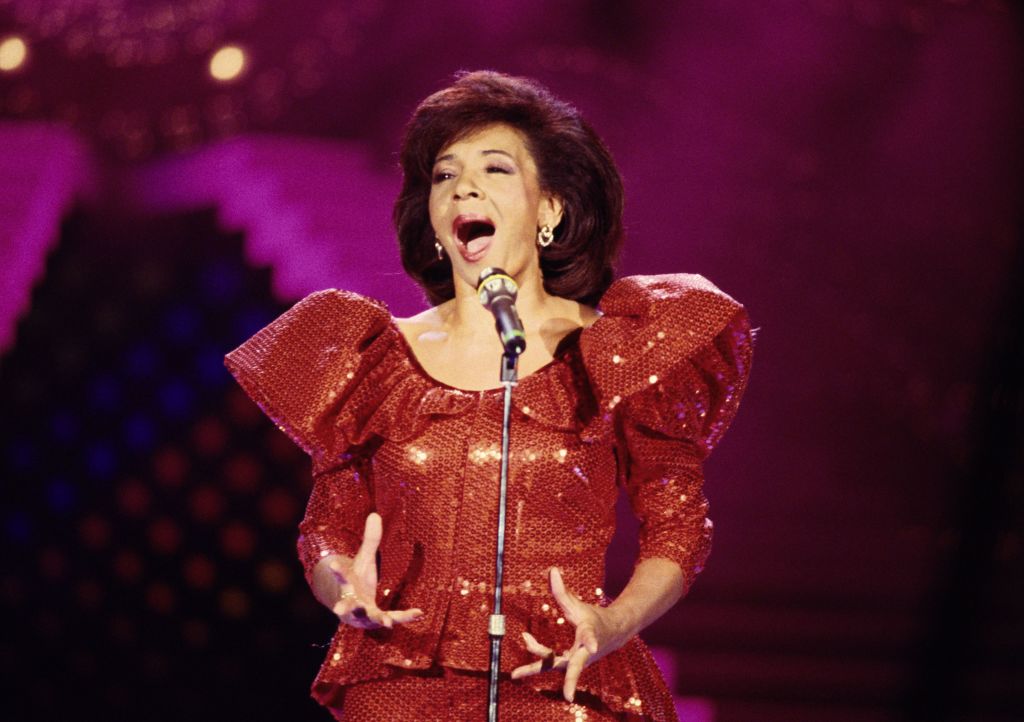 Shirley Bassey, one of the top Black female artists