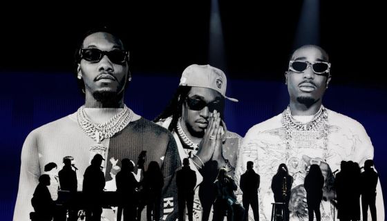 Offset, Quavo and Takeoff picture - 65th GRAMMY Awards - Show