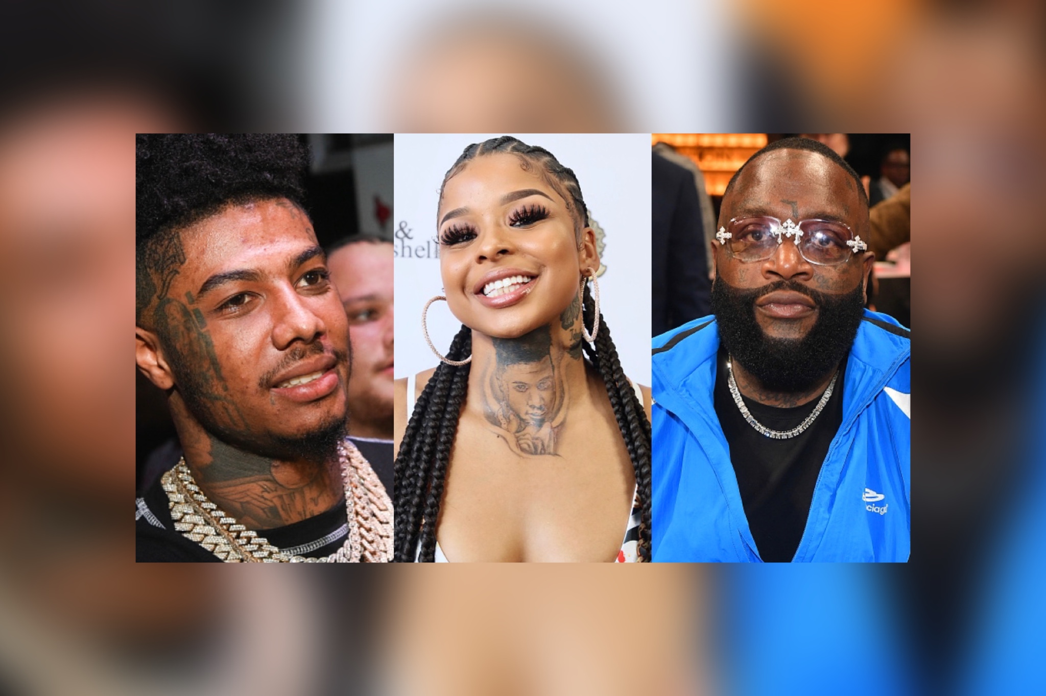 Blueface, Chrisean Rock, Rick Ross