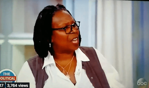 Whoopi Goldberg, fart, breaking wind, The View, Sunny Hostin, Joy Behar, cohosts