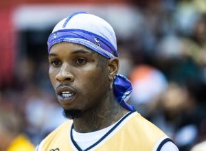 Tory Lanez at the 2022 Parlor Games Celebrity Basketball Classic