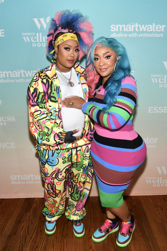 Da Brat and Jesseca Dupart at the 2023 ESSENCE Wellness House In Atlanta, GA