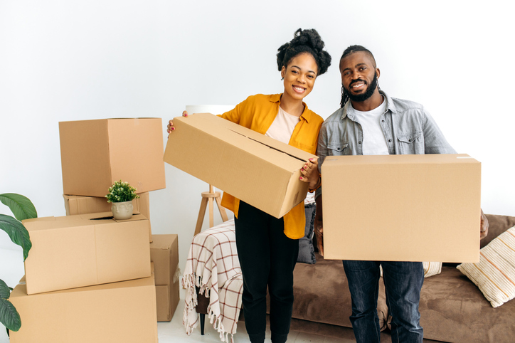 Couples moving living separately