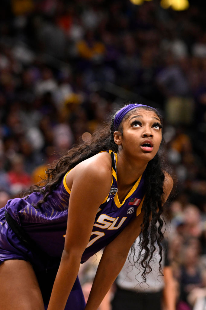 Angel Reese LSU Iowa State Jill Biden White House