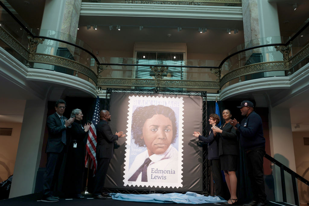 USPS Dedicates Edmonia Lewis Black Heritage Forever Stamp