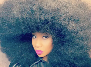 Aevin Dugas Guinness Book of World Records afro largest natural hair naturalista textured