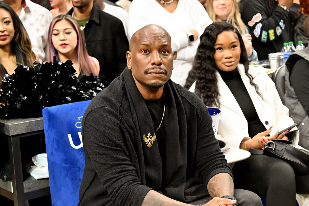 Celebrities Attend Los Angeles Lakers v Atlanta Hawks