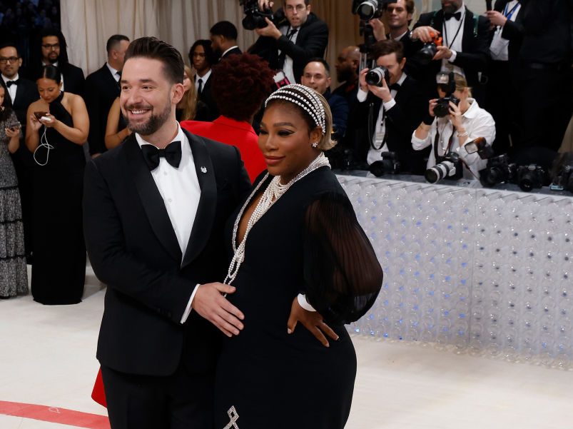 Serena Williams, Aexis Ohanian, Alexis Olympia Ohanian, Met Gala, baby bump, child