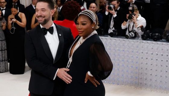Serena Williams, Aexis Ohanian, Alexis Olympia Ohanian, Met Gala, baby bump, child