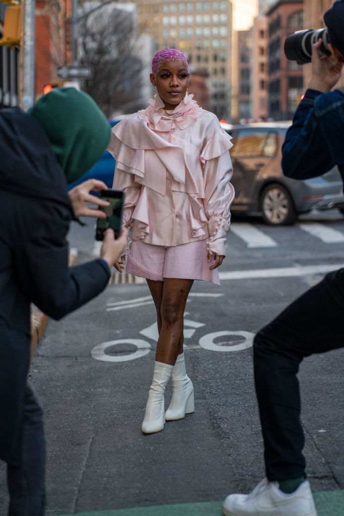 Street Style - Day 2 - New York Fashion Week