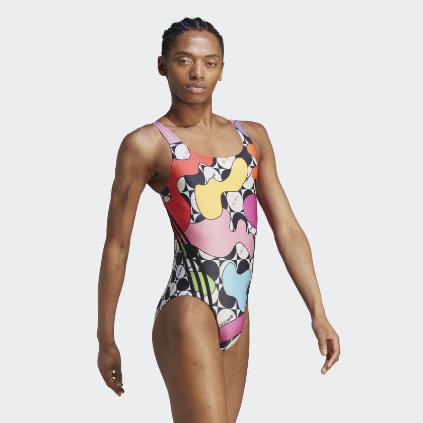 Adidas Puts Male-Presenting Model In Women's Swimsuit For Pride Month