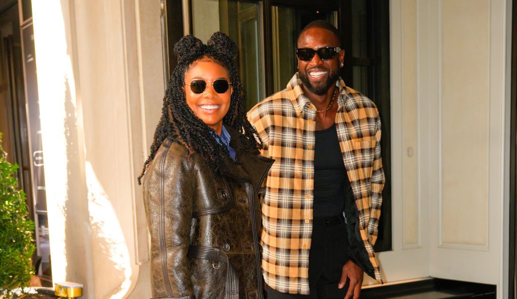 Gabrielle Union, Dwyane Wade, Donatella Versace, fashion, abs,